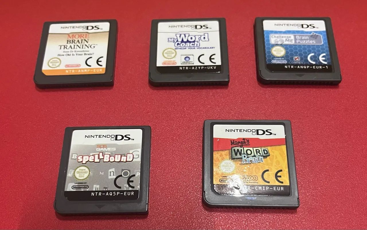 DSi カセット Kit 5 Jogos Originais Nintendo DS - Jogos de Raciocínio