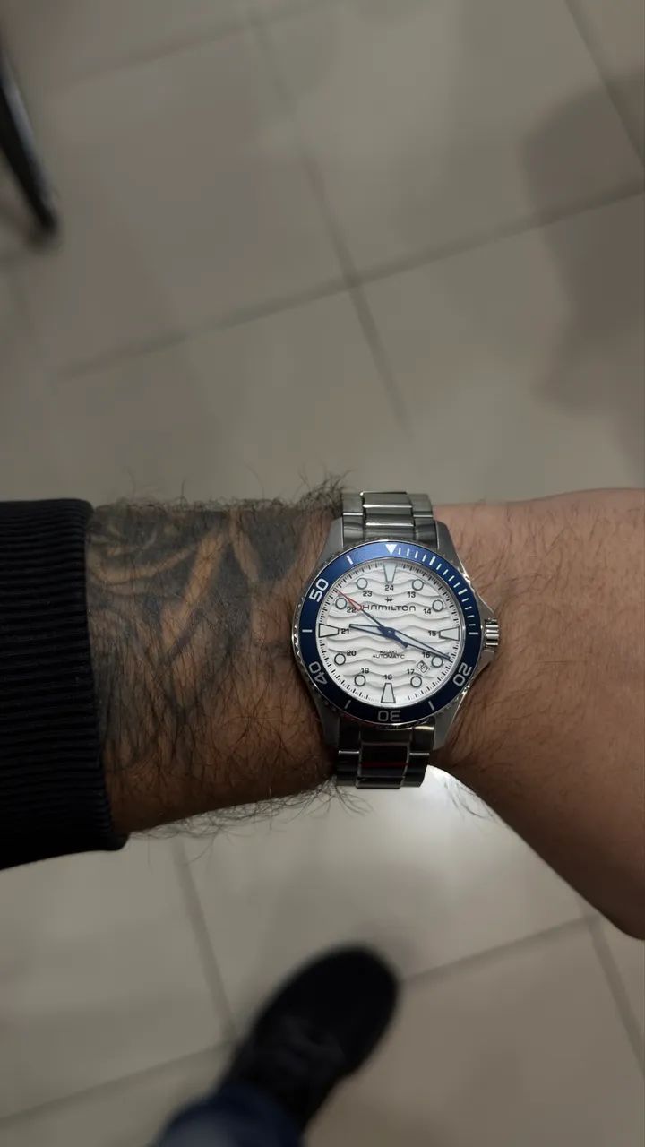 Relógio Hamilton Khaki Navy Scuba Automático H * - Foto 3