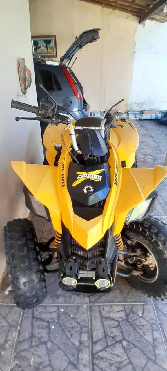 quadriciclo can am 250 com capa