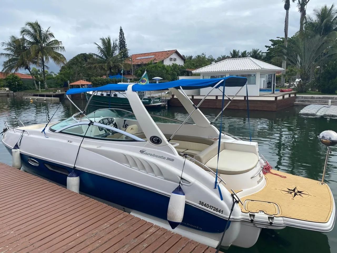 Vendo lancha euroboat ano 2017 open 