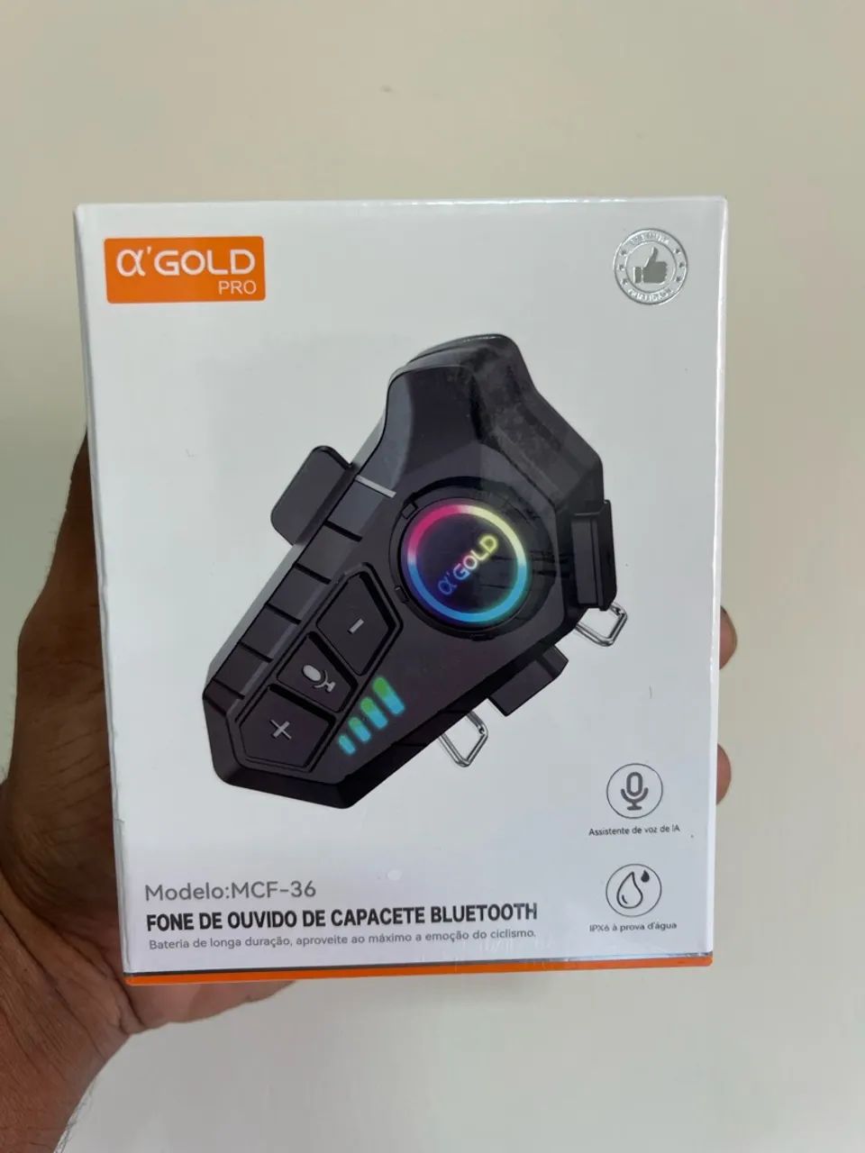 Fone para Capacete Agold 