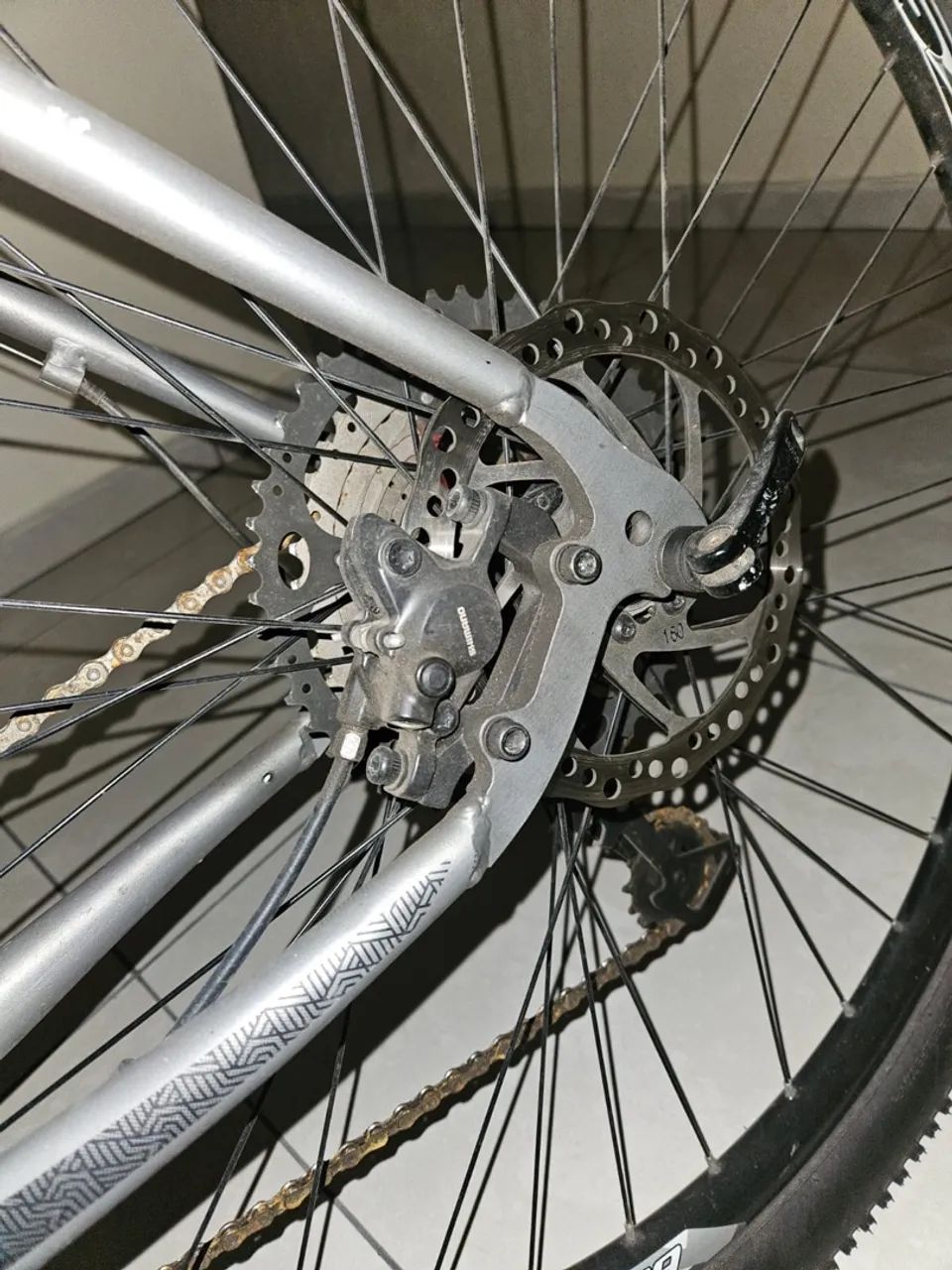 Bicicleta MTB KSW com conjunto absolute prime 12v e freio Hid, shimano MT200 - Foto 3