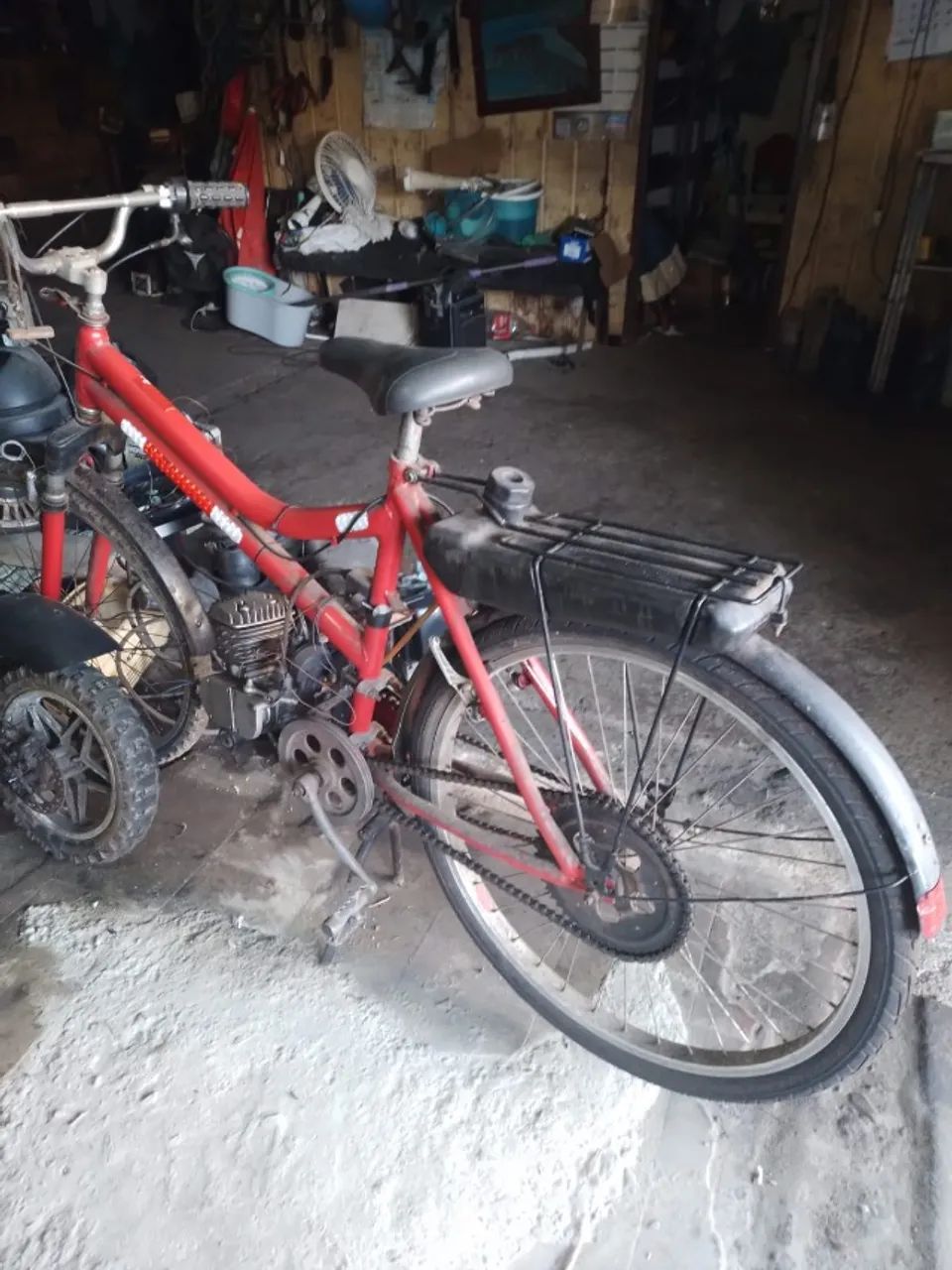 Bicicleta com motor 