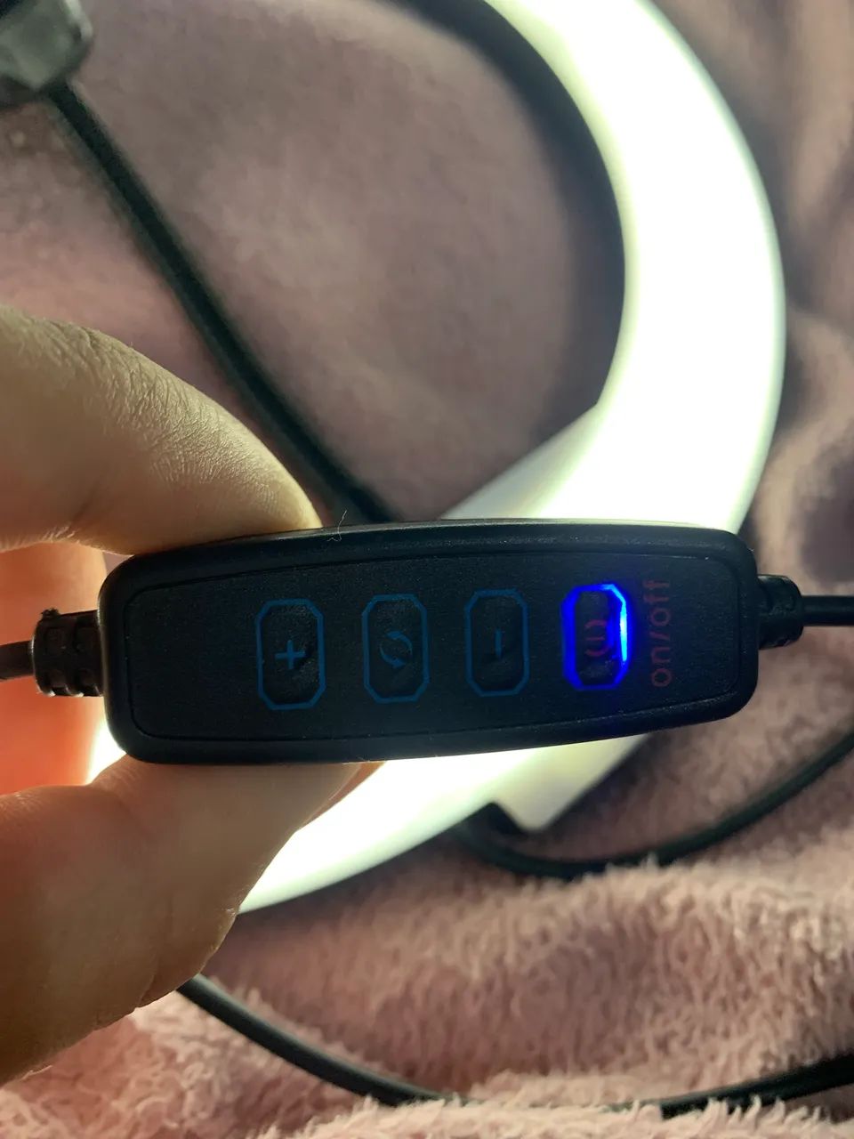 Ring Ligth LED com suporte para celular, funcionando perfeitamente. - Foto 4