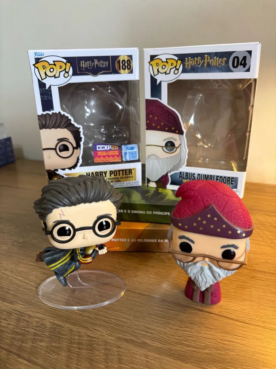 Funko Harry Potter Exclusivo CCXP 2025 + Funko Dumbledore - Foto 3