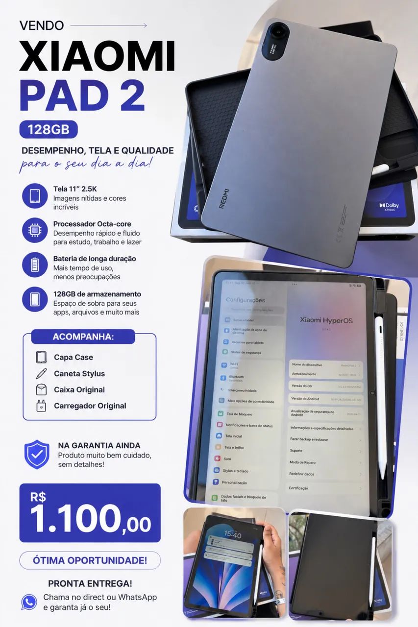 Tablet Xiaomi pad 2 