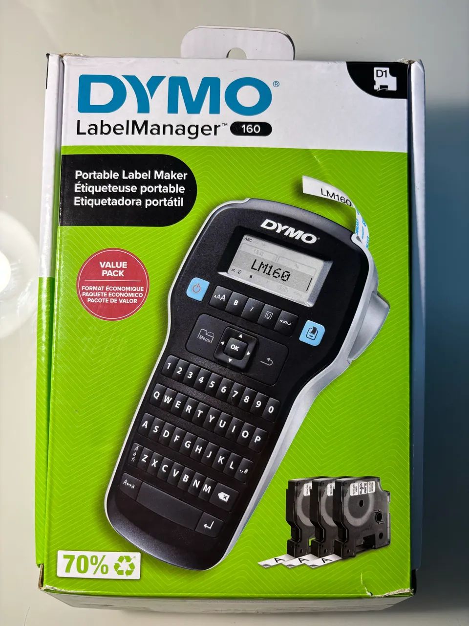 Dymo LabelManager 160 - Nova, comprada nos EUA