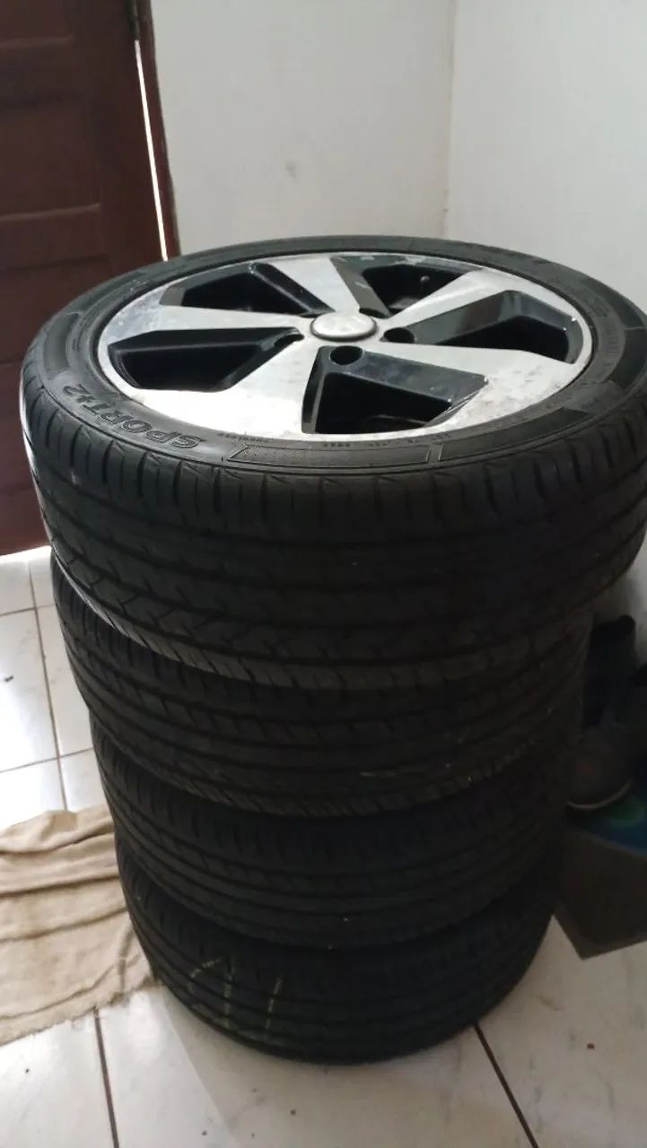 Rodas e pneus em perfeito  - Foto 3