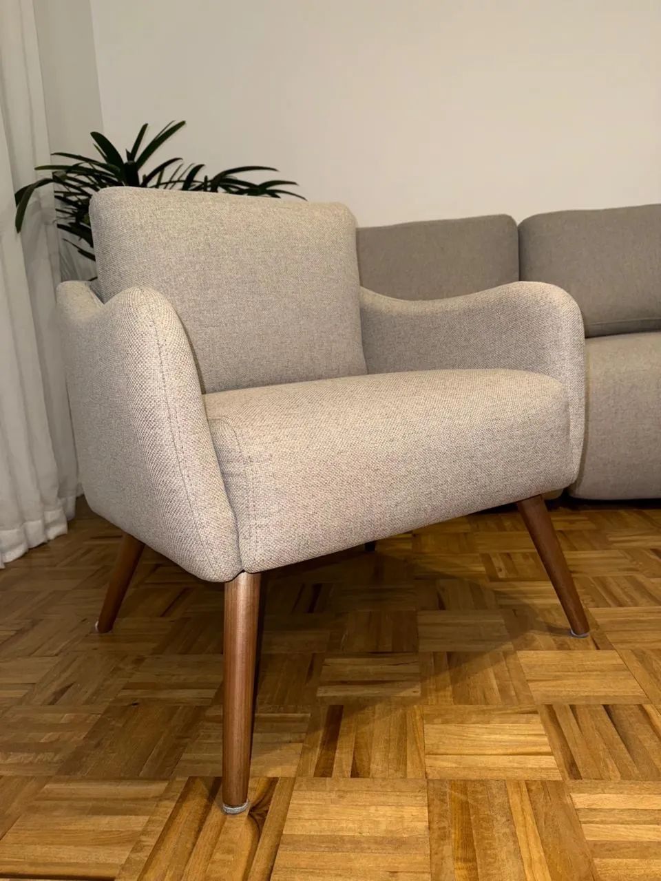 Vendo Sofá e Cadeiras Chaire Italiana - Foto 3