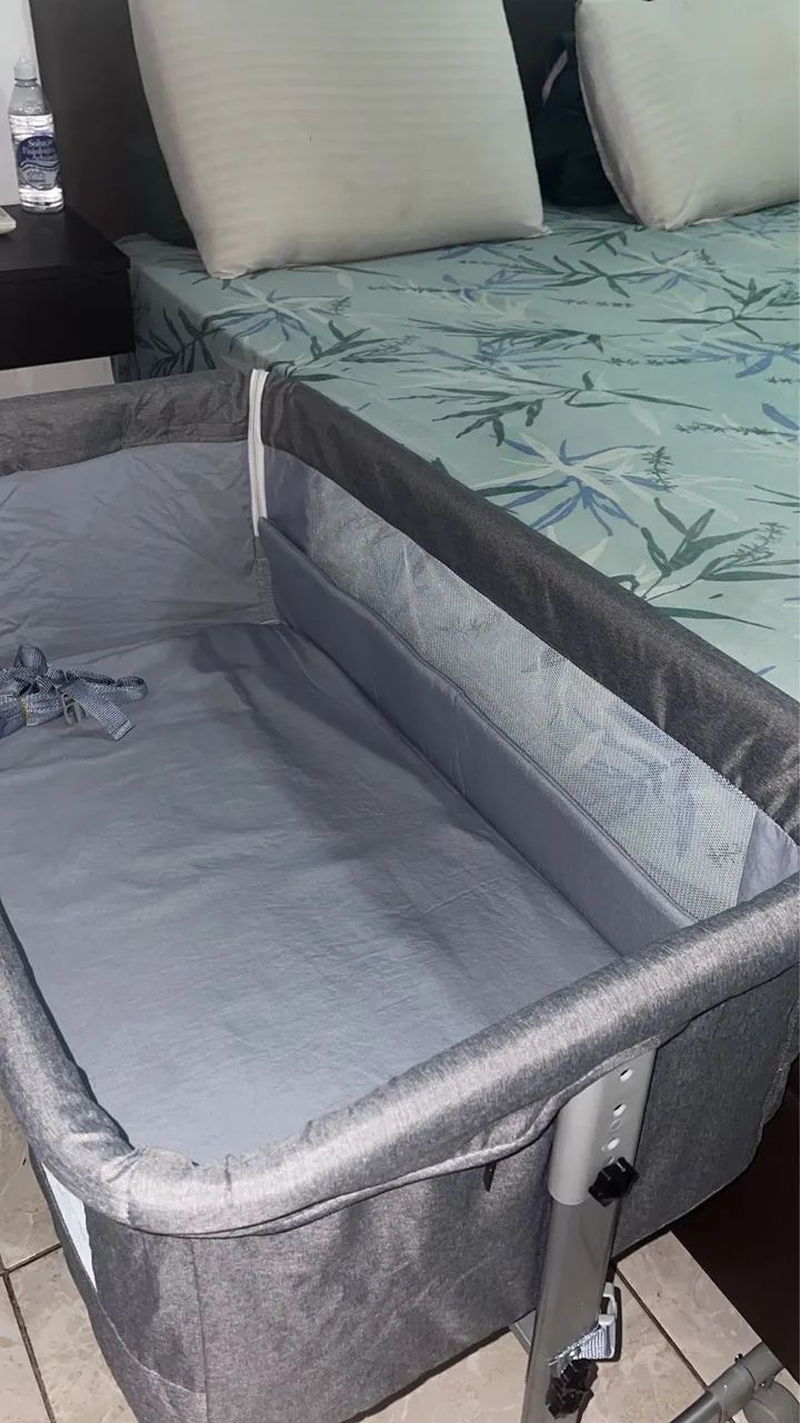 Berço Moisés portátil co-bed acopla na cama - Foto 2