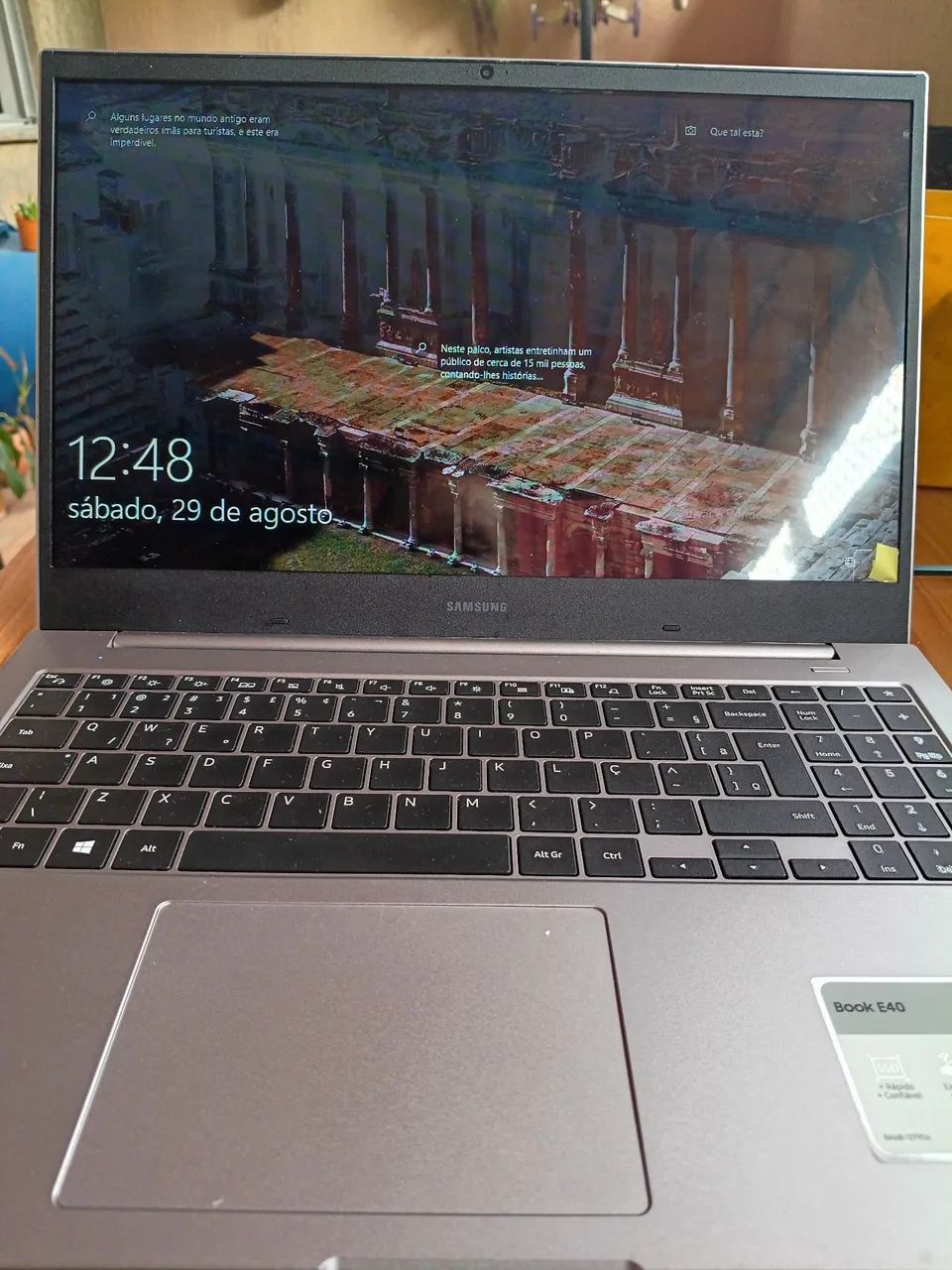 Notebook Samsung E40 I3 10ªG SSD 256