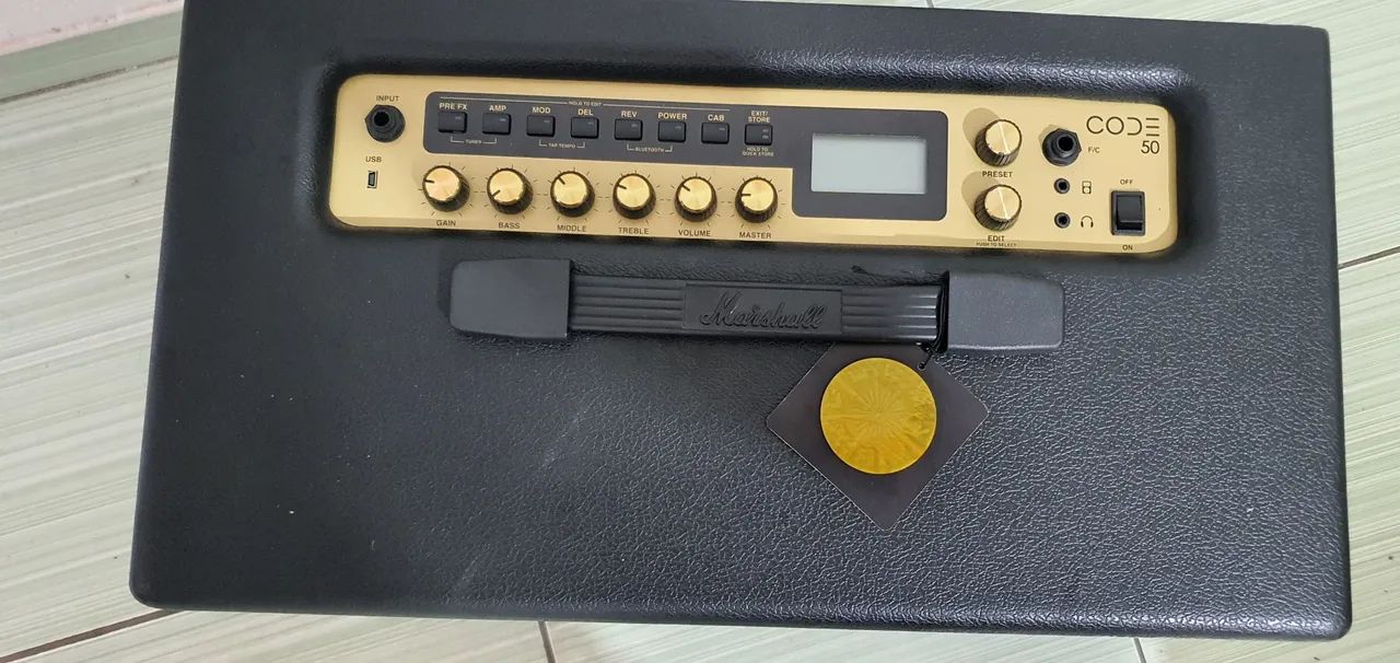 Amplificador marshall  code 50 - Foto 3