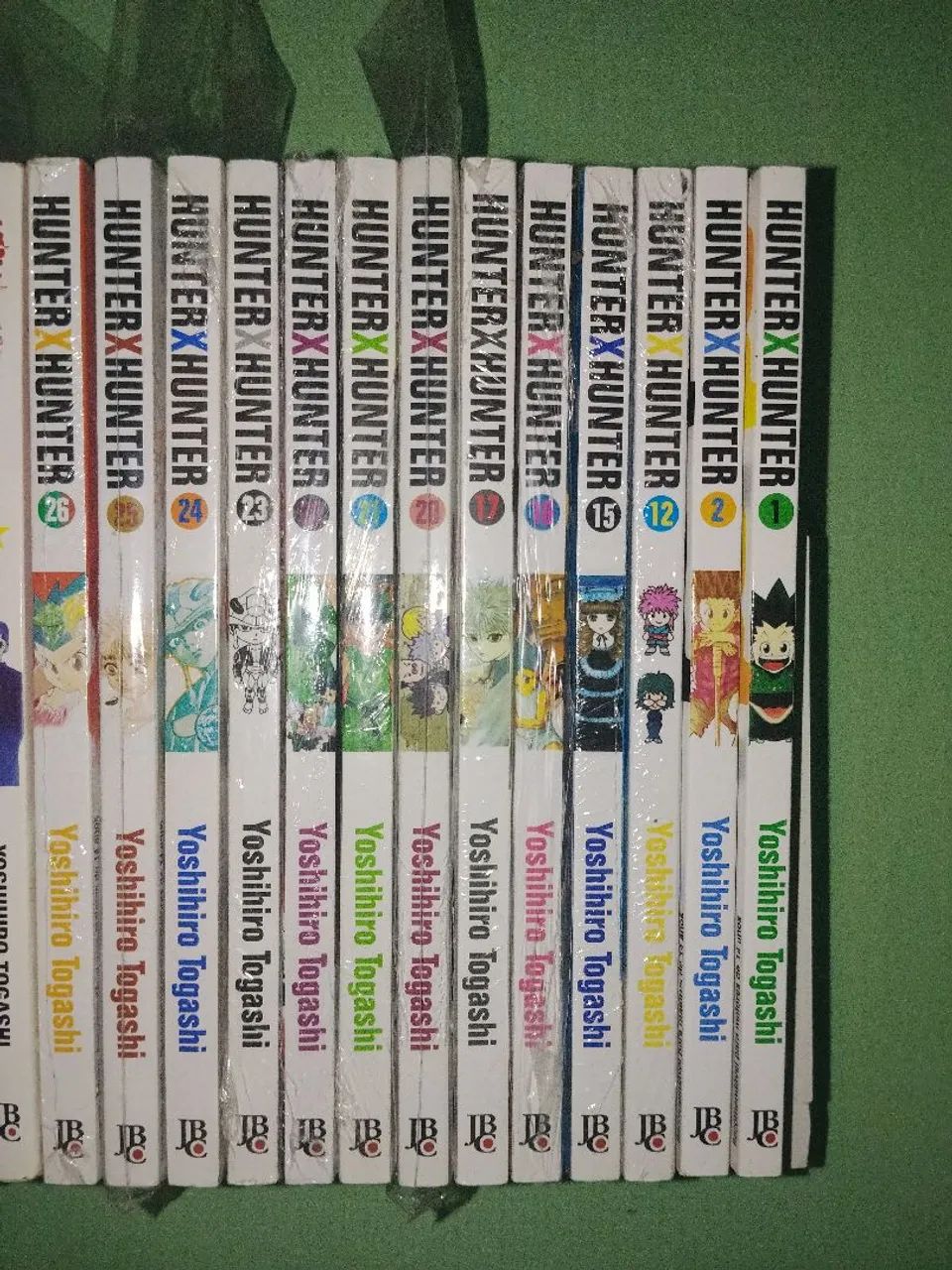 Coleção de mangás hunter×hunter
