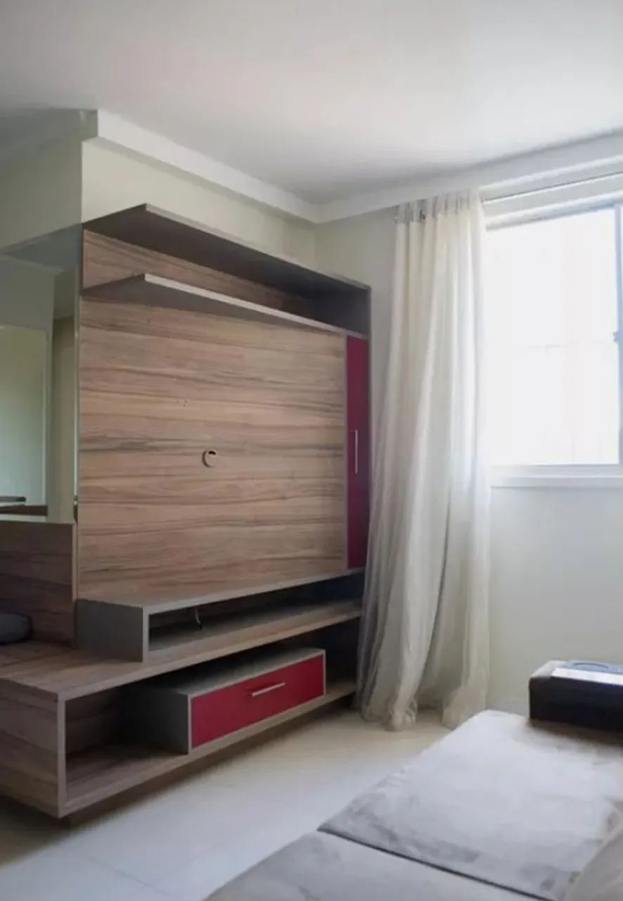 Apartamento ( 2 dormitórios ) , aluguel anual com caução e com mobília. 