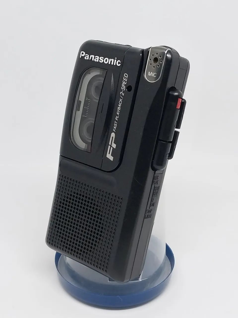 Mini Gravador De Voz Microcassete Panasonic Rn-202 - Raridade Funcionando Perfeitamente