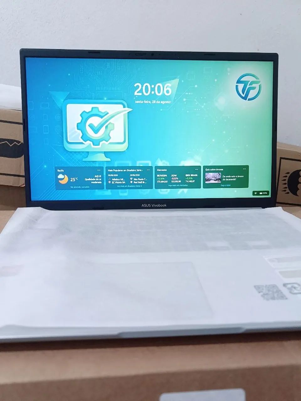 NOTEBOOK ASUS RYZEN 7 ? 512GB SSD + 8GB RAM ? IMPECÁVEL! - Foto 3