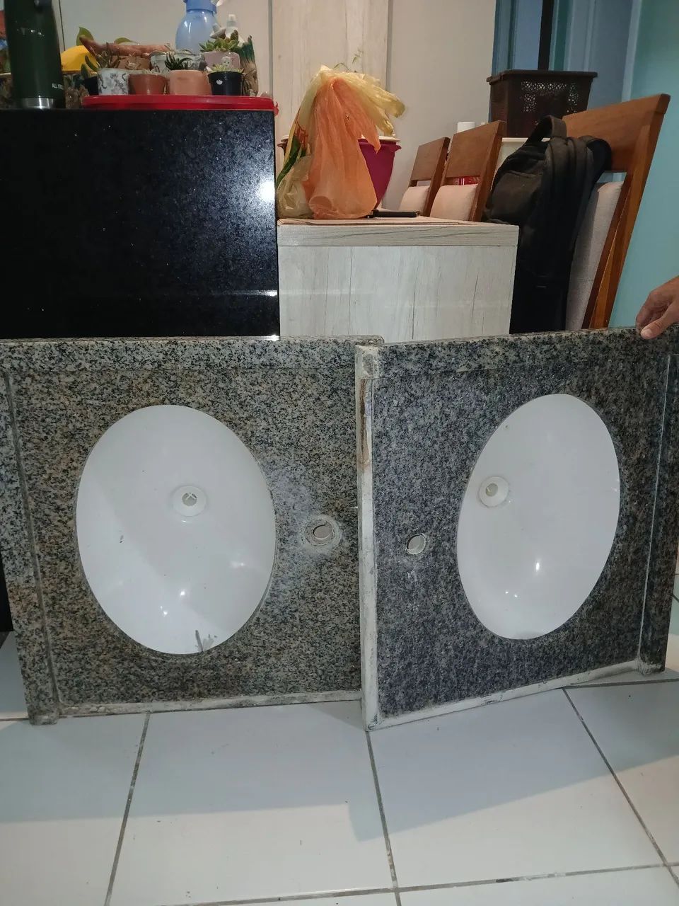 Bancada Pia Banheiro com Cuba Deca