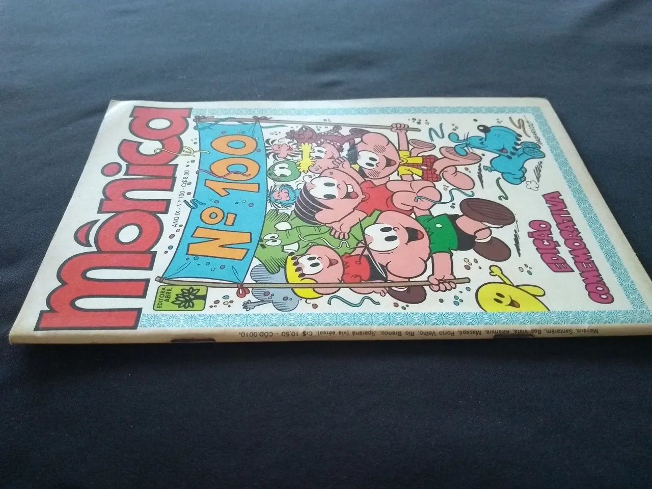 Mônica - Número 100 - Editora abril ( 1978 ) - Foto 2