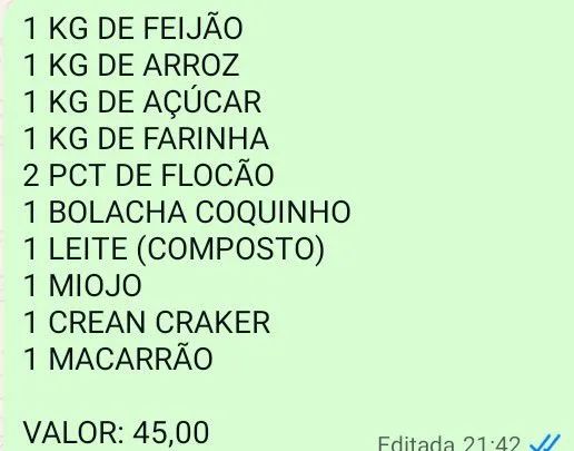 CESTA BÁSICA $: 45,00 - Foto 2