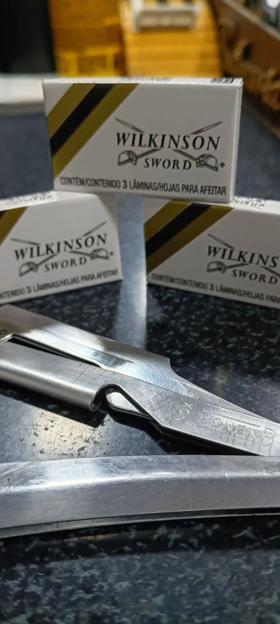 Cartela de Lâminas de barbear Wikinson  - Foto 3