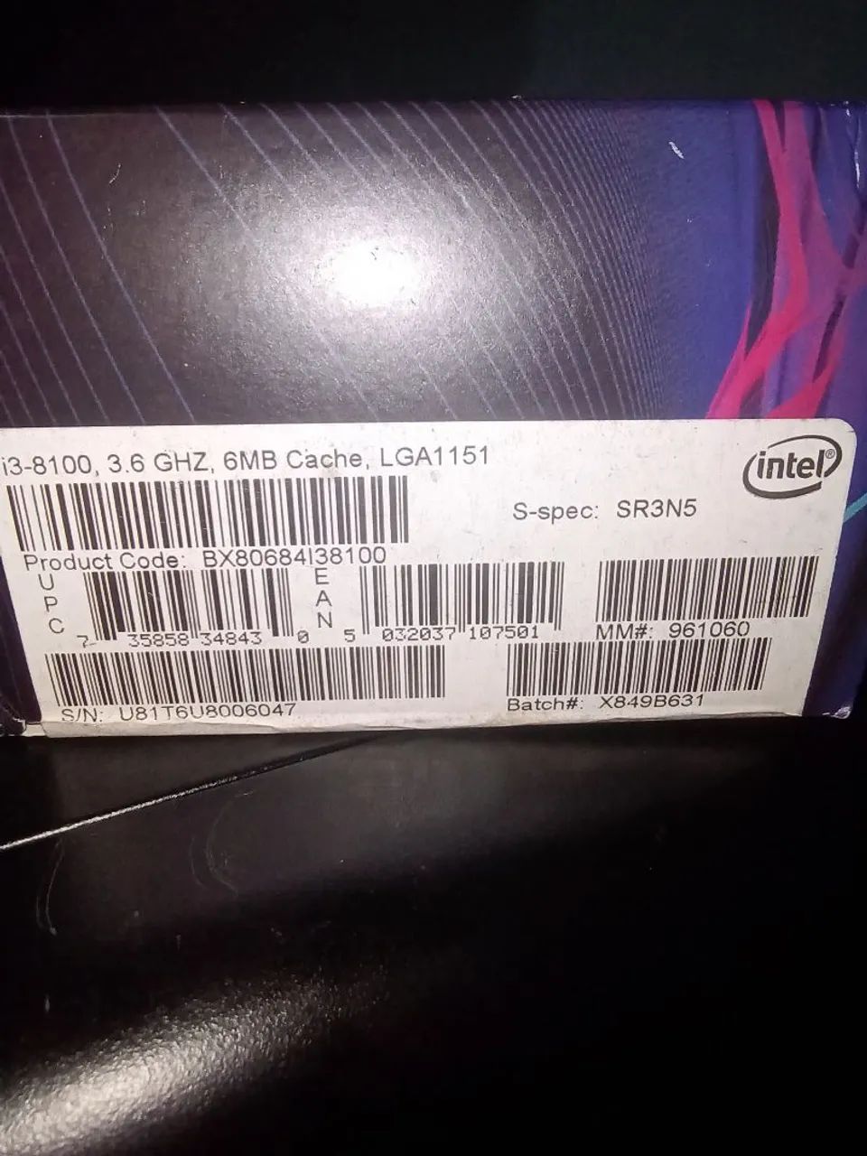 Processador i3 8100 3.60Ghz - Foto 2