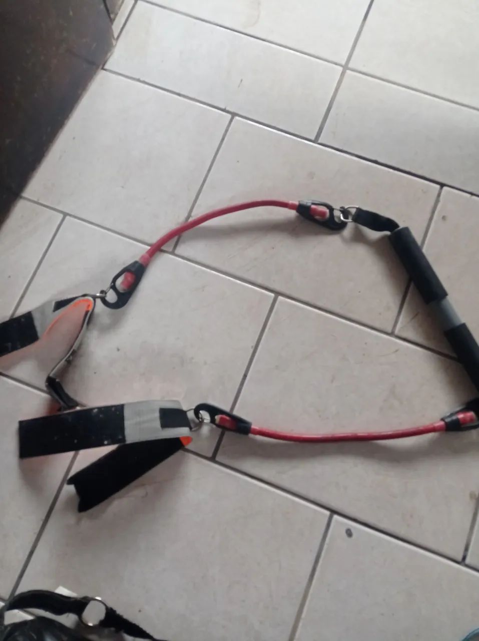Bola de pancada e elástico de exercícios  - Foto 3