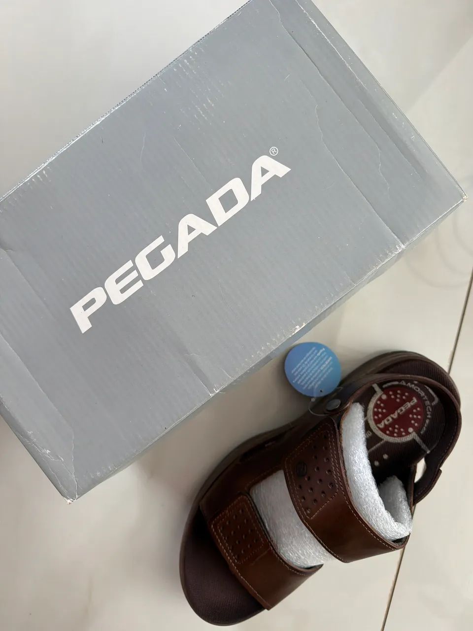 Sandália PEGADA Masculina 41  - Foto 3
