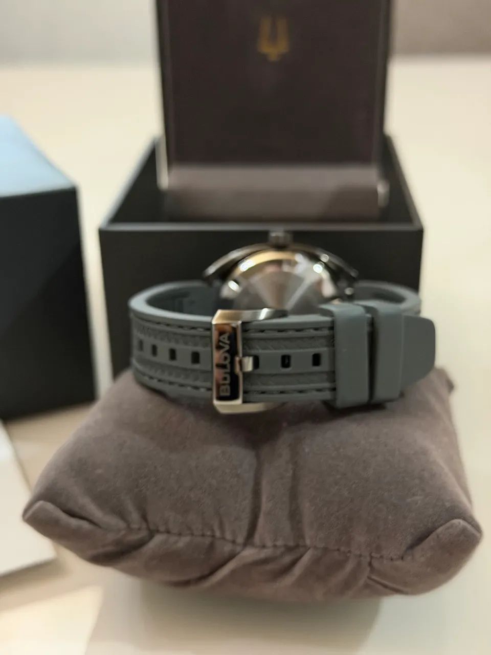 Relógio Bulova Oceanographer gmt usado - Foto 5