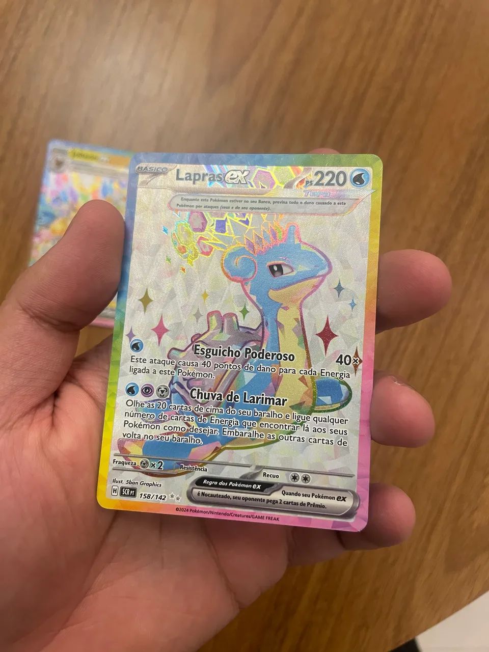 Carta de pokemon - Lapras e jolteon - Foto 4