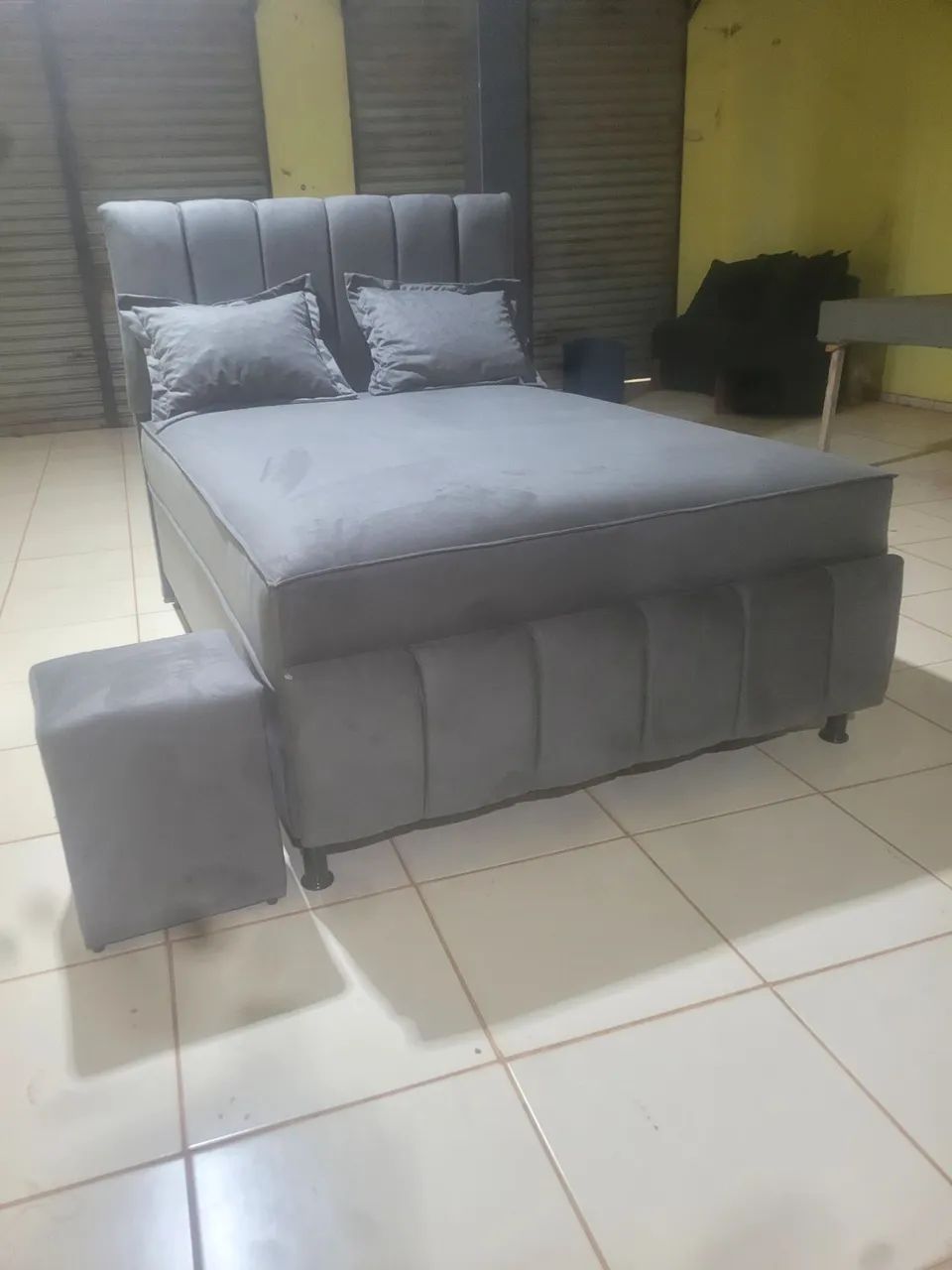 Cama Casal completa com Design