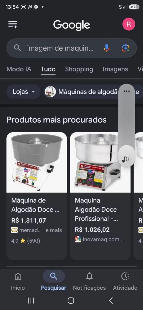 Vendo maquina de algodao doce