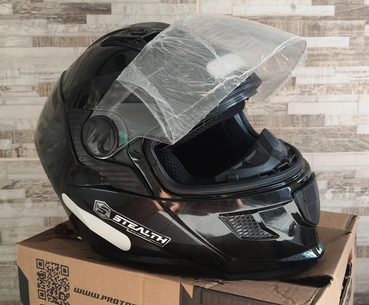 Capacete Stealth Preto - Foto 2