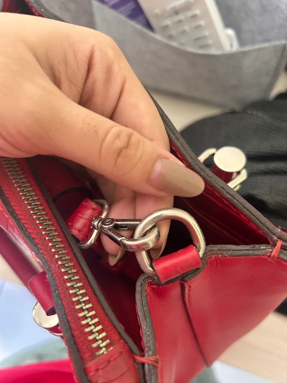 Bolsa Schütz Mini Lorena Red  - Foto 2