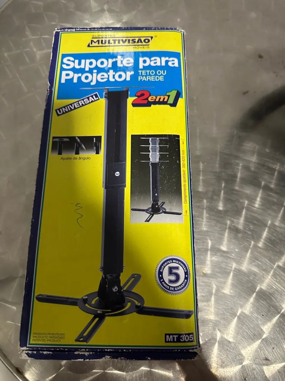 Suporte projetor teto e parede - 2x1 - Foto 2