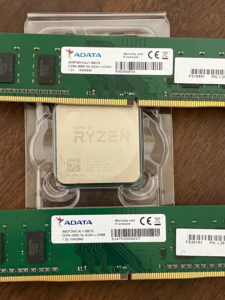 Kit processador Ryzen 3 pro 2200g 8gb ddr4 