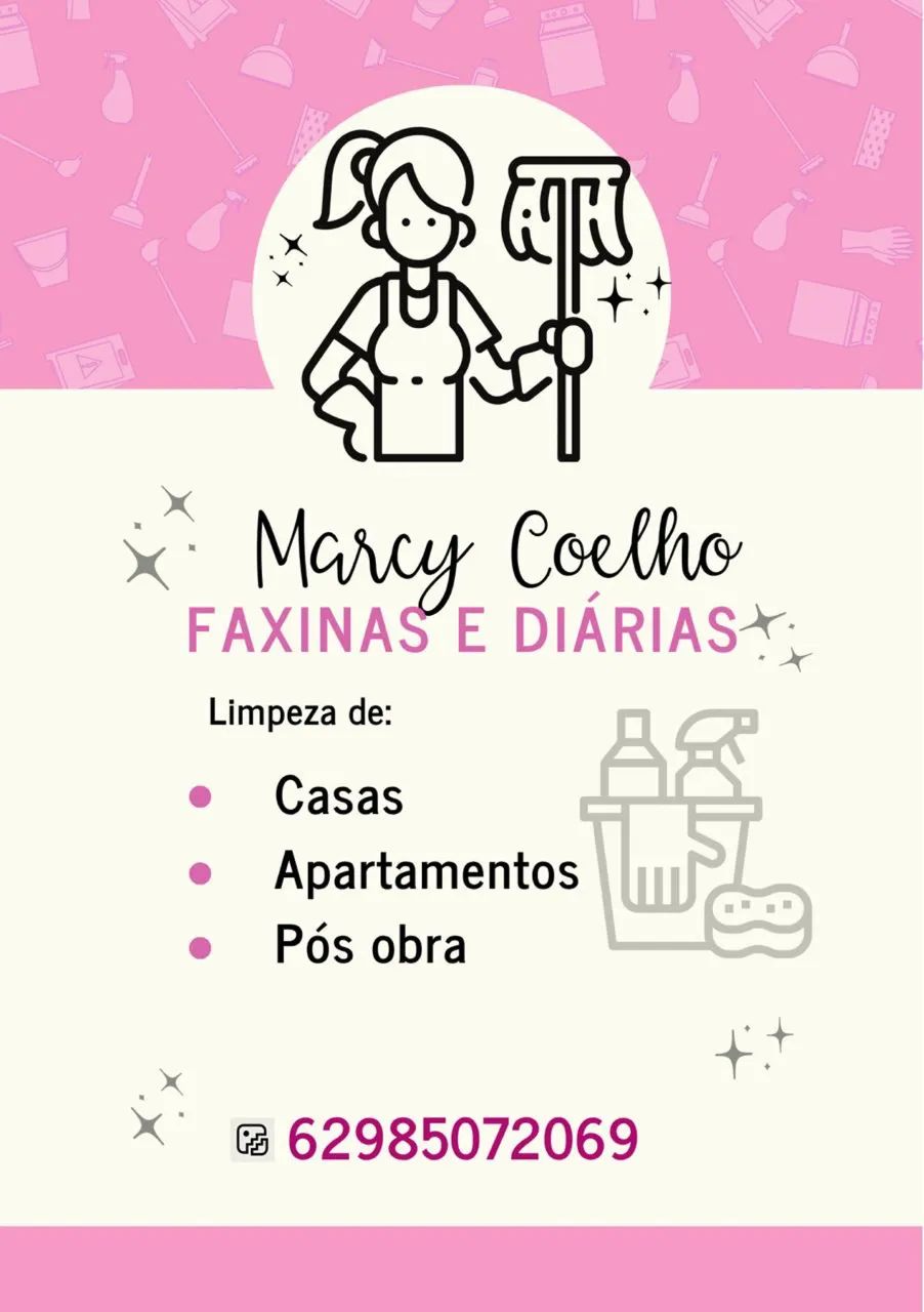 Faço faxinas 