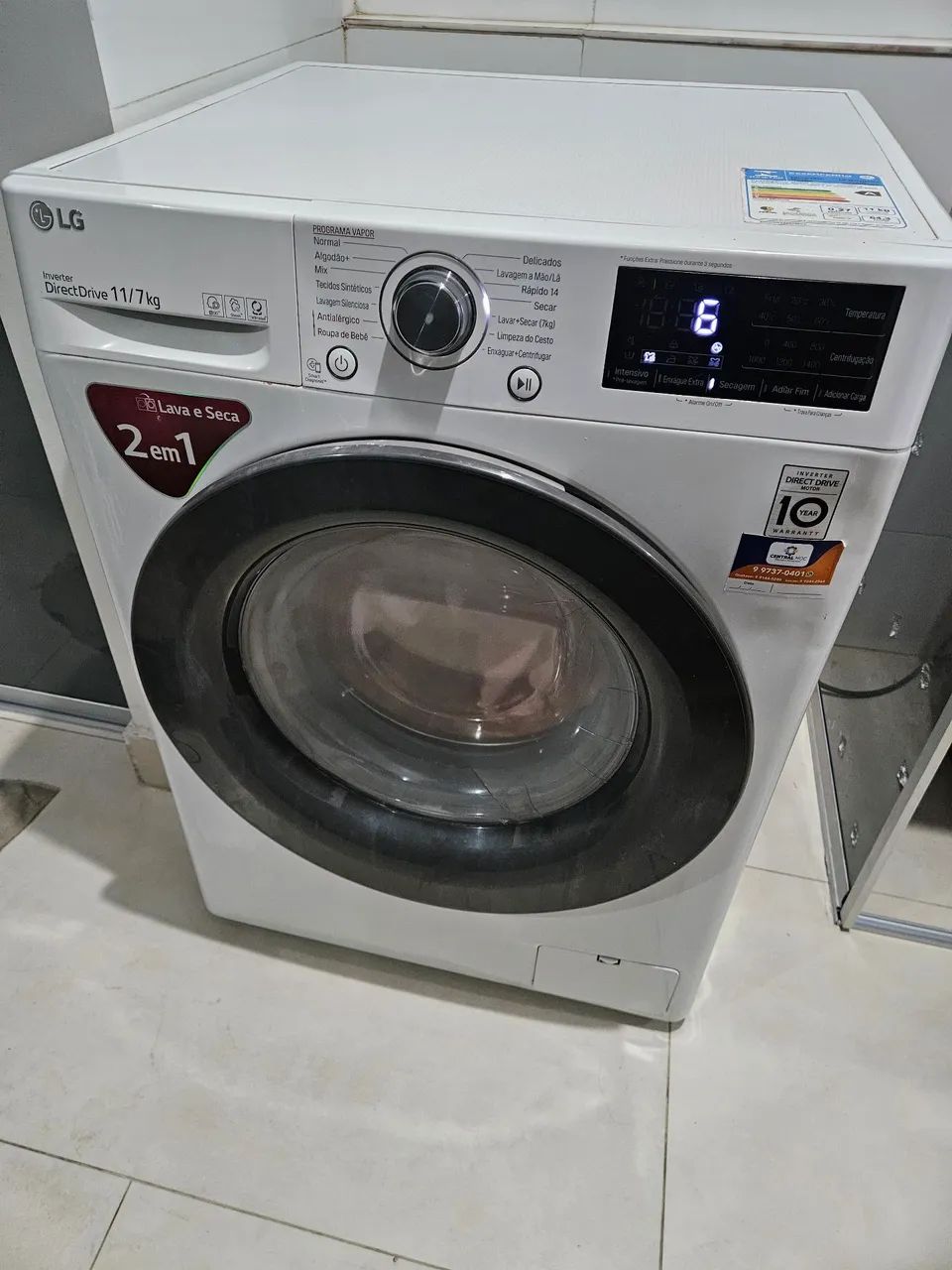 Lava e seca LG