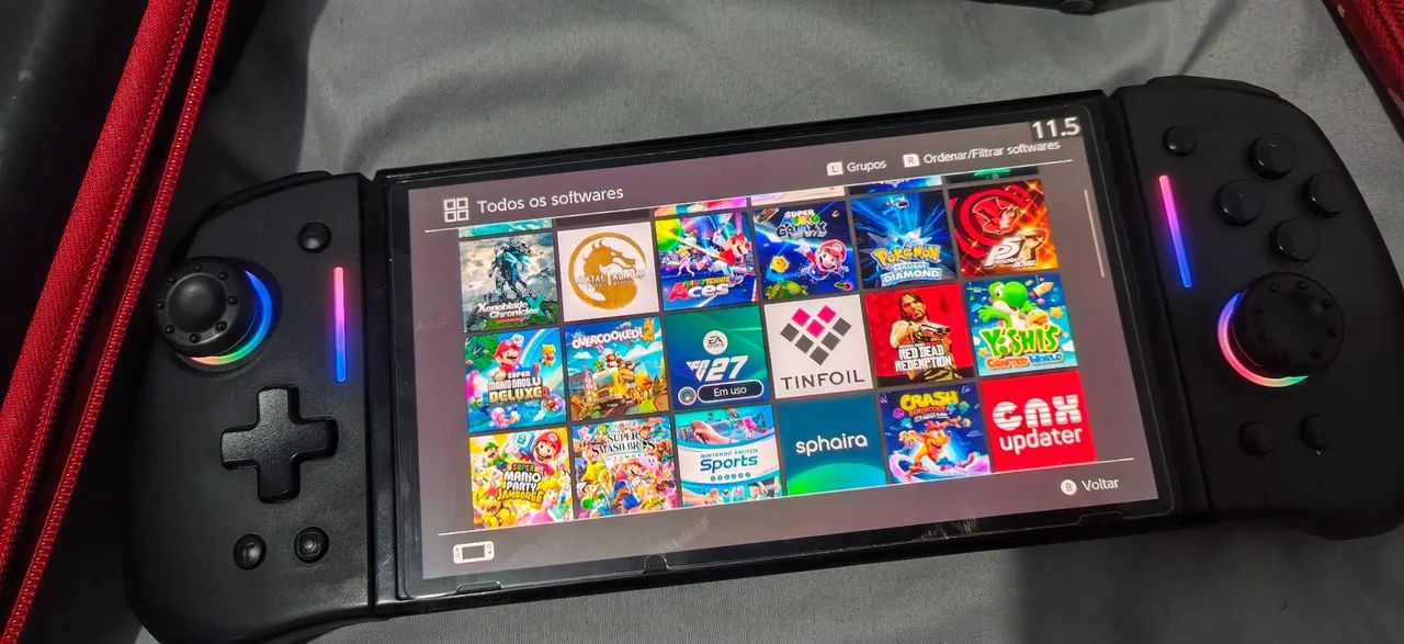 Nintendo switch OLED desbloqueado 512 gb - Foto 3