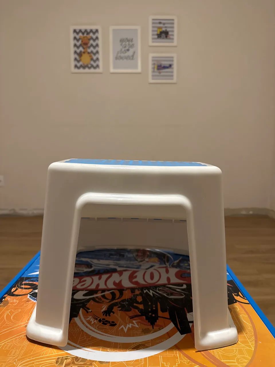 Banquinho infantil com 2 degraus antiderrapante - Foto 3