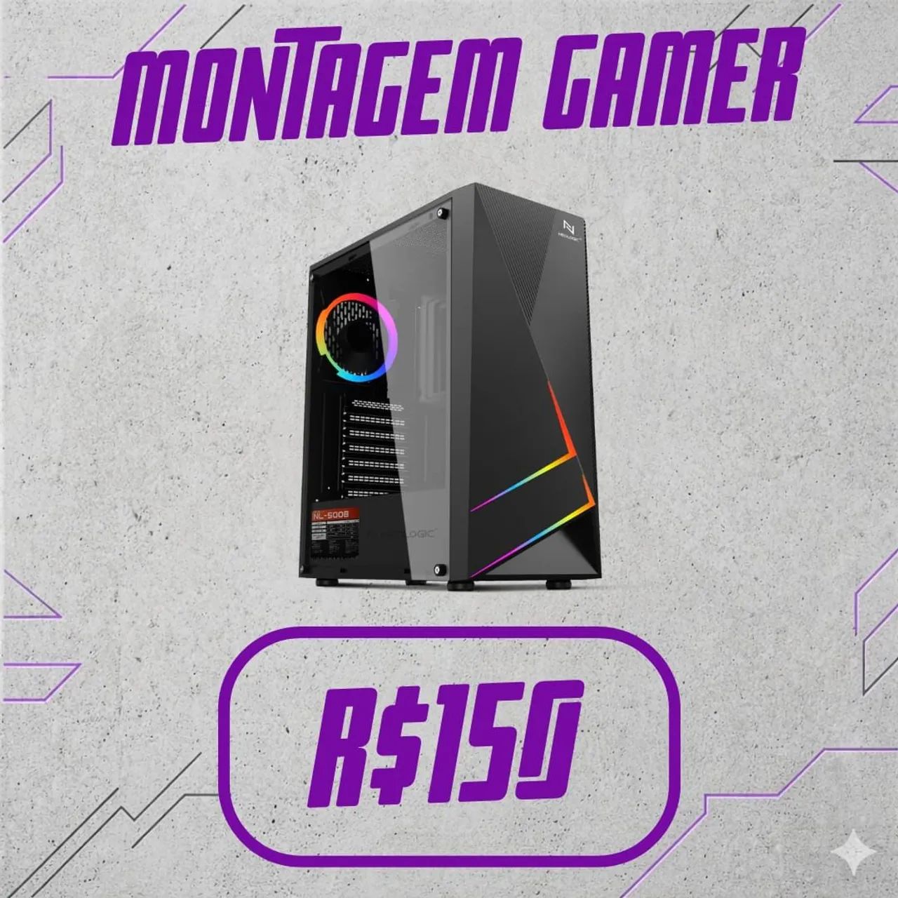 Montagem de PC Gamer Profissional | Vynex