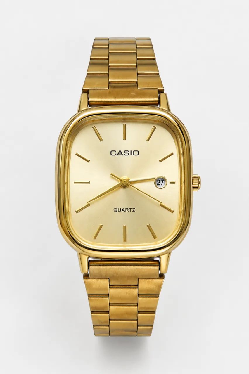Relógio Casio Quartz Dourado Feminino