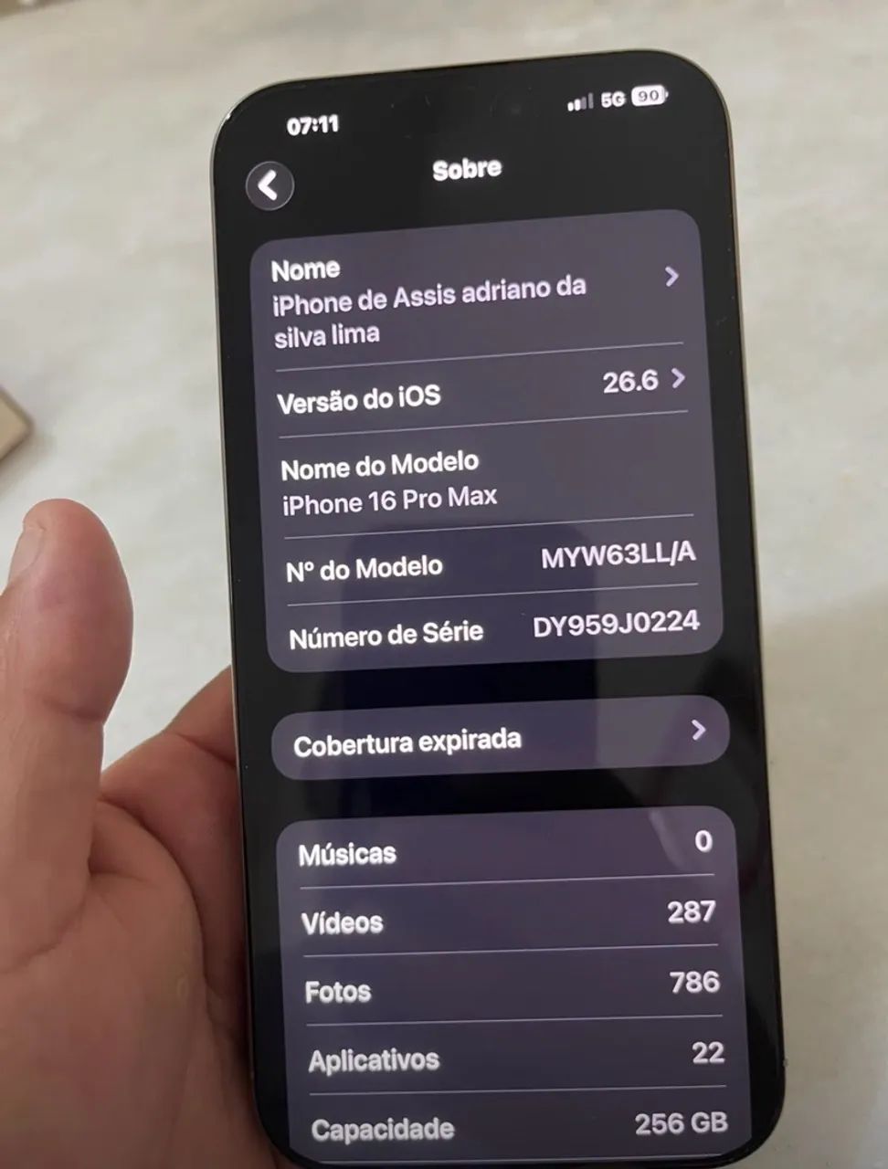 iPhone 16 pro max 256 bateria 88% - Foto 5