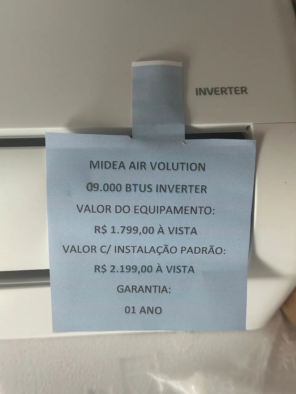 Midea air volution 09.000 btus  - Foto 2