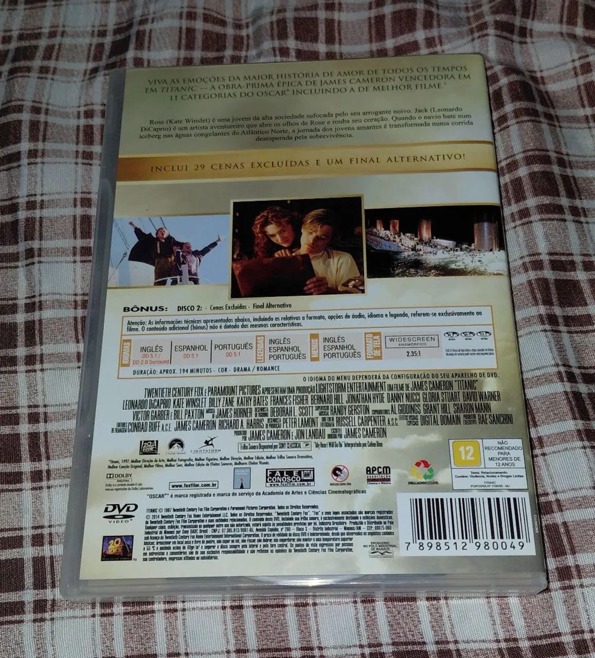 DVD Titanic - Duplo - Foto 2