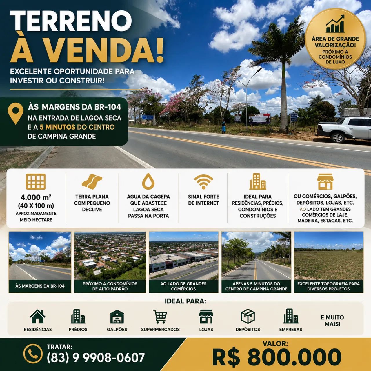 Foto - Lagoa Seca - 