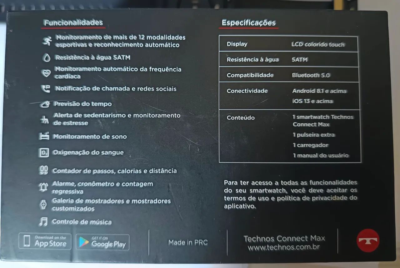 Smartwatch technos connect  - Foto 4