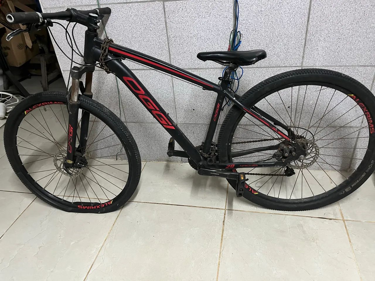 Bicicleta Oggi Alexrims