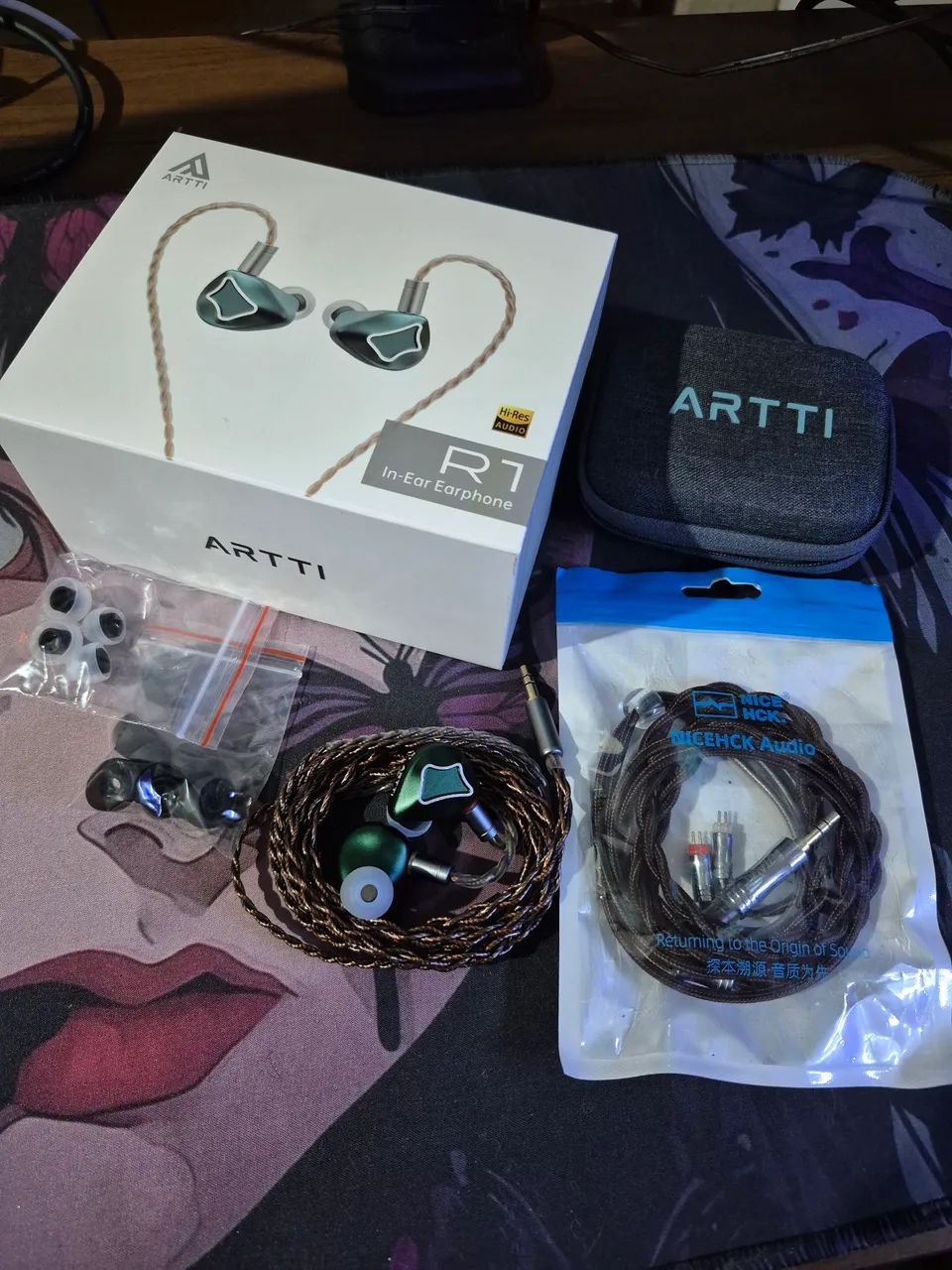Fone Artti R1 + cabo extra Nicehck - Foto 2