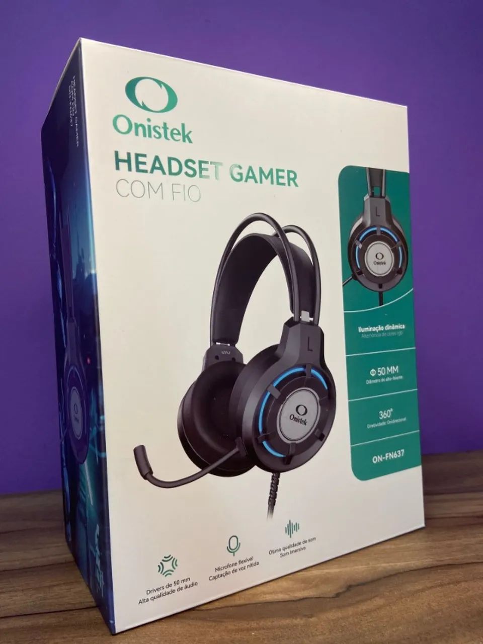 HEADSET GAMER COM FIO  - Foto 3