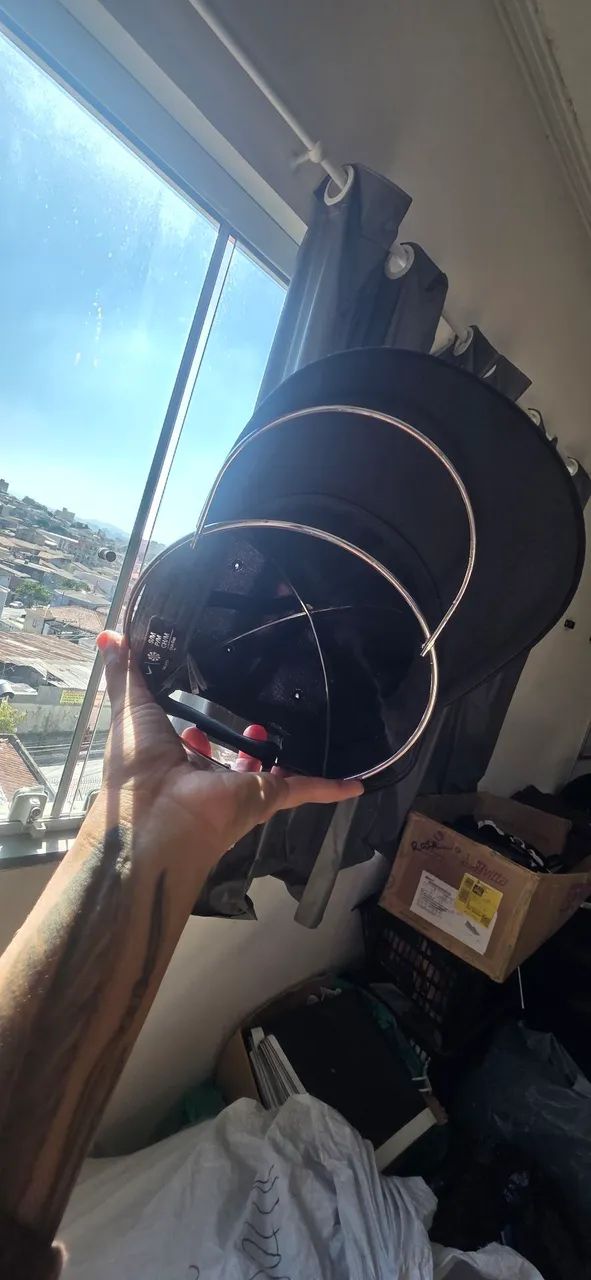 10 un Suporte Cromado para bonés Loja Comércio - Foto 3